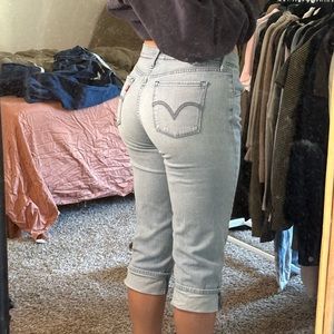 Levi’s 515 Capri Jeans Light-wash